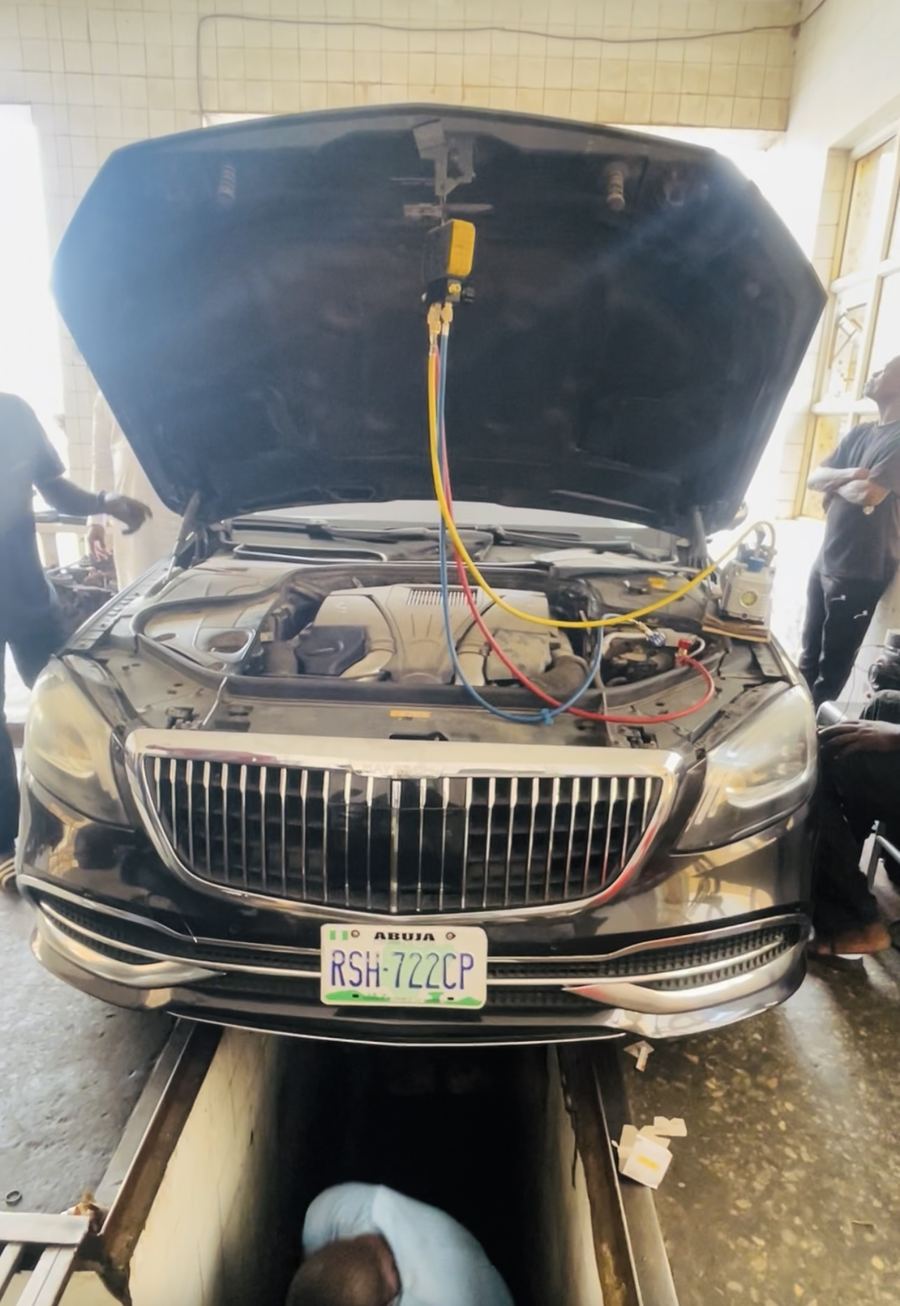 Mercedes-Maybach S-Class — Compressor & A/C Service